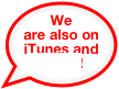 We are also on iTunes and eMusic!